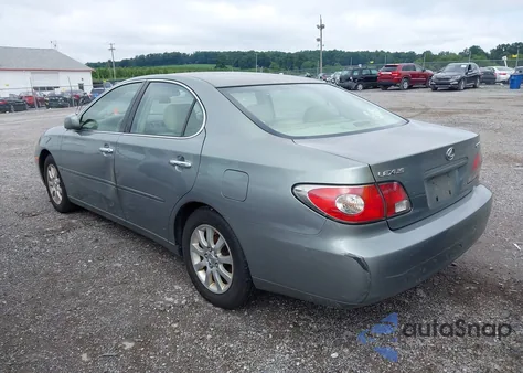 2004 Lexus Es 330 from USA, damaged, VIN JTHBA30G645042555